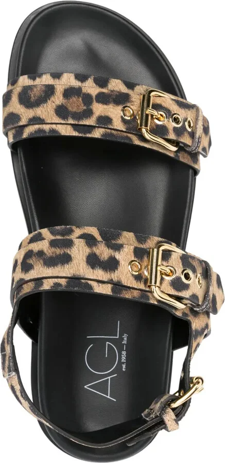 Leopard-Print Sandals - Image 4