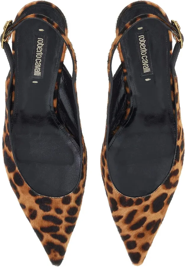 Leopard-Print Slingback Pumps - Image 4