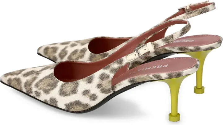 Leopard-Print Slingback Pumps - Image 4