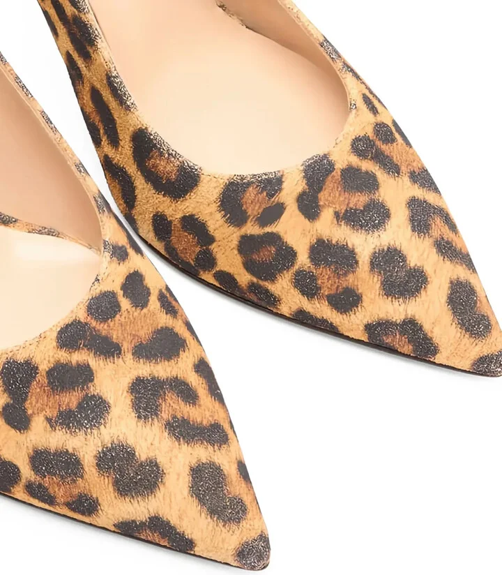 Leopard-Print Slingback Pumps - Image 3