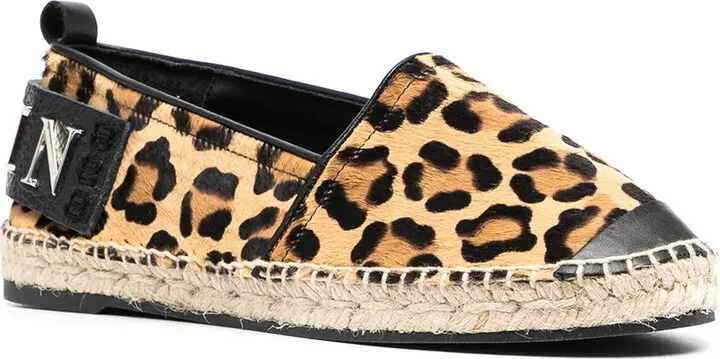 Leopard-Print Slip-On Espadrilles - Image 2
