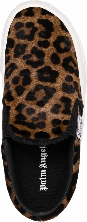Leopard-Print Slip-On Sneakers - Image 4