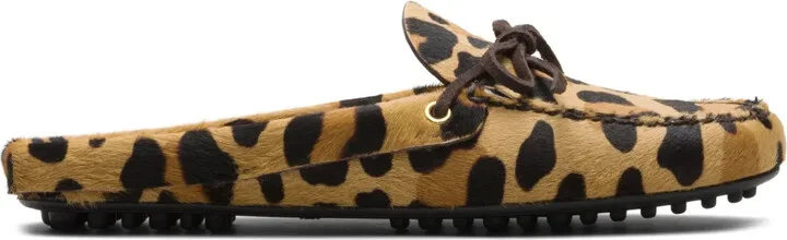 Leopard-Print Slippers