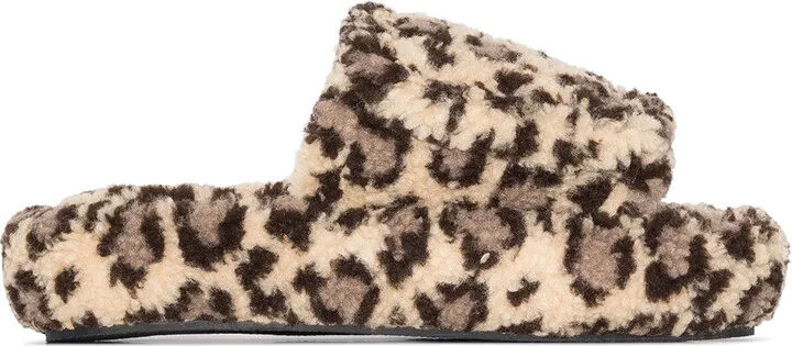Leopard Print Slippers