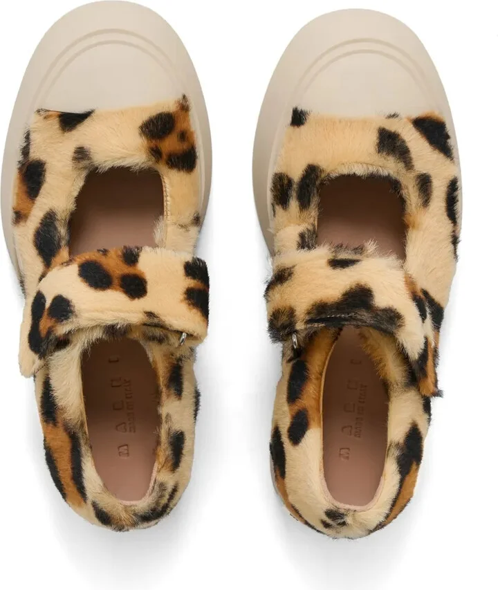 Leopard-Print Sneakers - Image 4