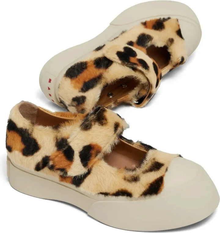 Leopard-Print Sneakers - Image 5