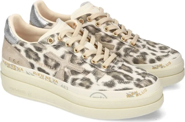 Leopard-Print Sneakers - Image 2