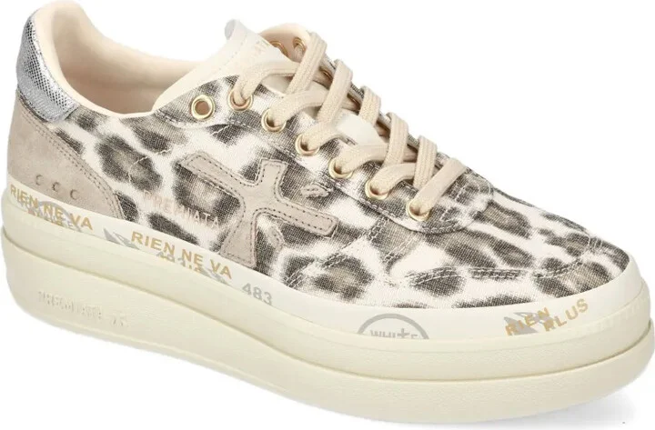 Leopard-Print Sneakers - Image 3