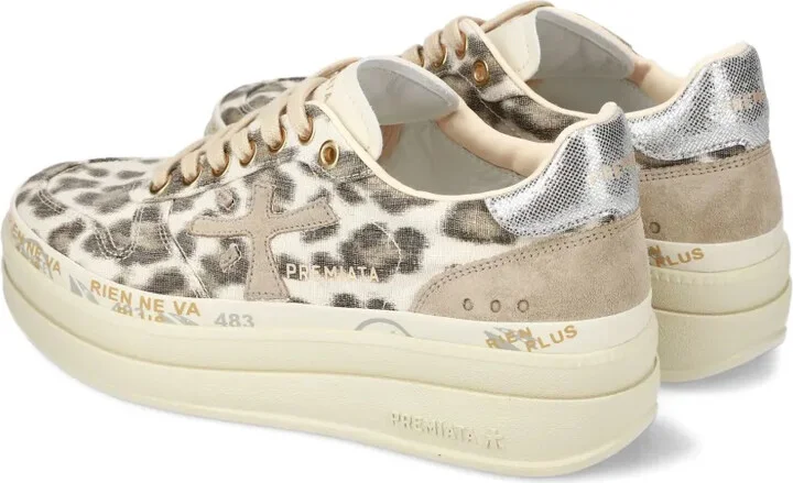Leopard-Print Sneakers - Image 4