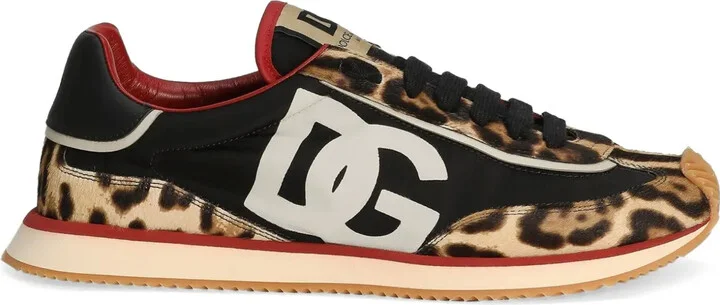 Leopard-Print Sneakers