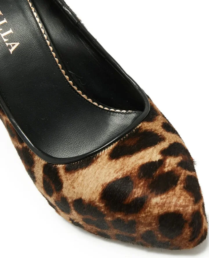 Leopard-Print Stiletto Heels - Image 5