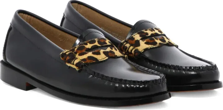 Leopard-Print Strap Loafers - Image 2