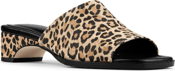 Leopard Spot Slide Sandal