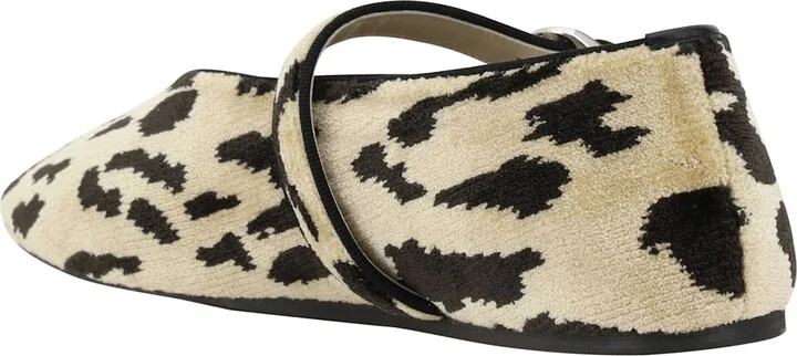 Leopard Stella Ballerinas - Image 3