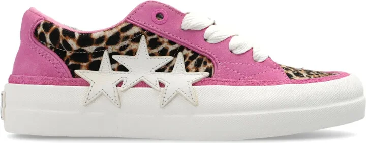 Leopard Sunset skate sneakers