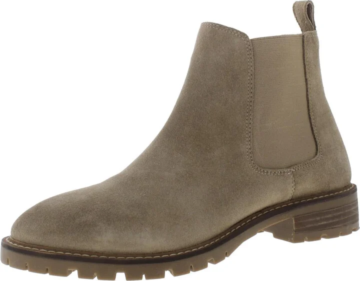 Leopold Womens Padded Insole Round Toe Chelsea Boots