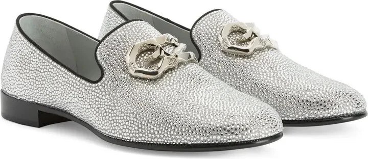 Leopoldino crystal leather loafers - Image 2