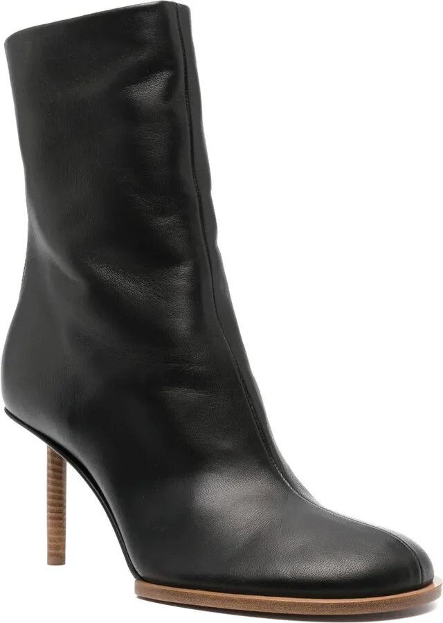 Les Bottines Rond CarrÃ© 80mm boots - Image 2