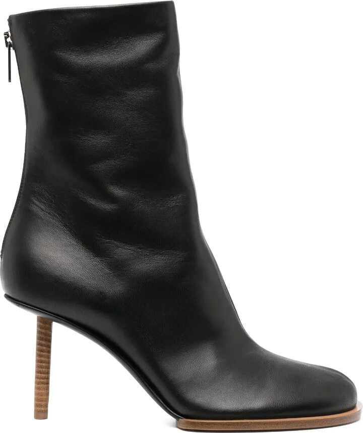 Les Bottines Rond CarrÃ© 80mm boots