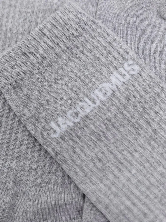 Les Chaussettes Jacquemus logo-intarsia socks - Image 2