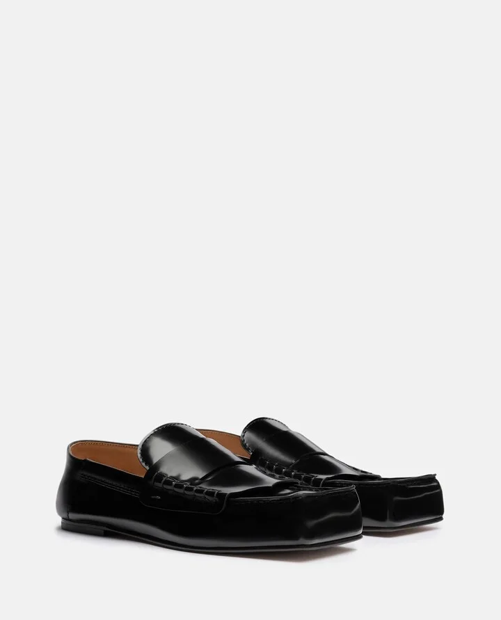 Les Mocassins Carre Leather Loafer - Image 2