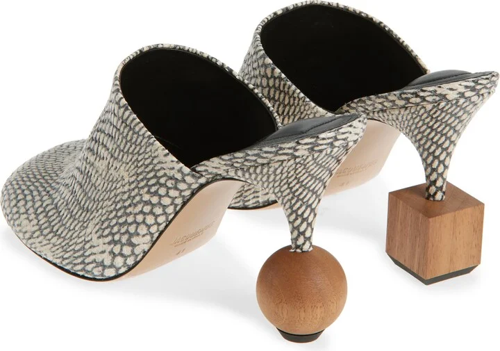 Les Mules Bisou Mismatched Mule - Image 2