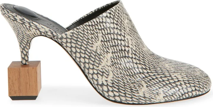 Les Mules Bisou Mismatched Mule - Image 3
