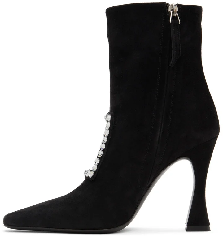 Les Petits Joueurs Black Hoya Boots - Image 3