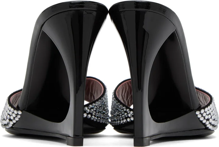 Les Petits Joueurs Black Lola Mules - Image 2