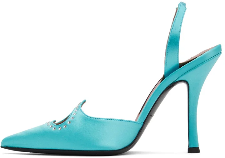 Les Petits Joueurs Blue Jerry Heels - Image 3