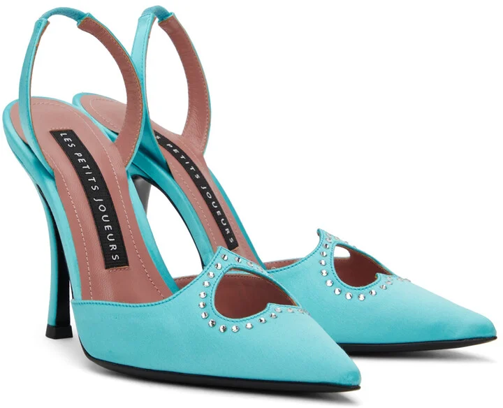 Les Petits Joueurs Blue Jerry Heels - Image 4