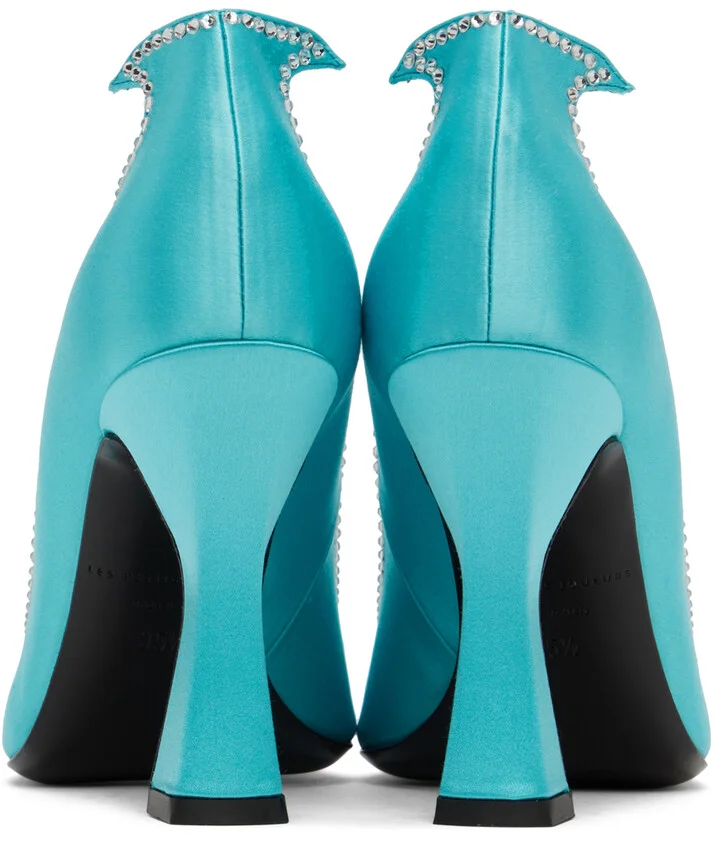 Les Petits Joueurs Blue Taya Heels - Image 2