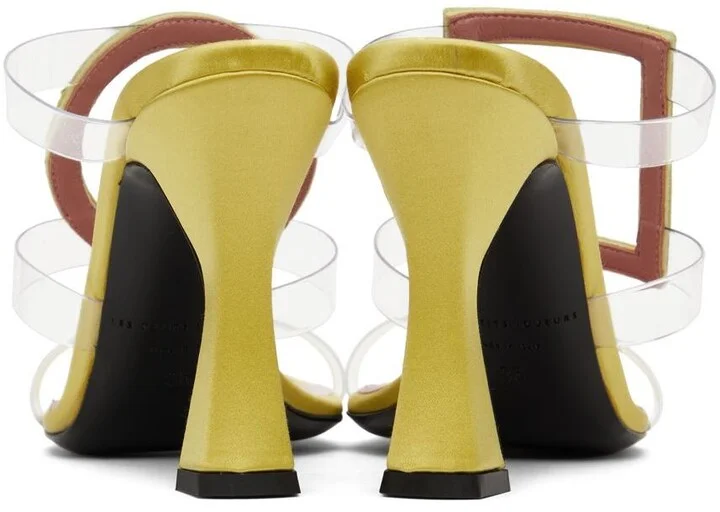 Les Petits Joueurs Green Hoya Heeled Sandals - Image 2