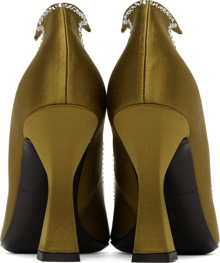 Les Petits Joueurs Khaki Taya Heels - Image 2