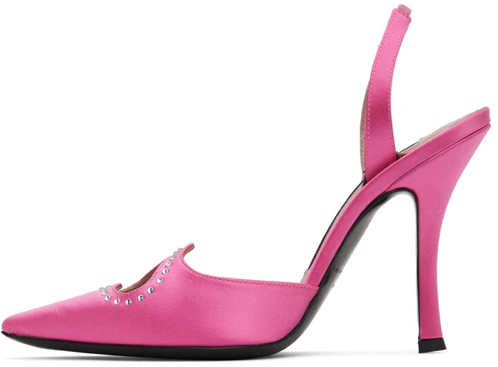 Les Petits Joueurs Pink Jerry Heels - Image 3
