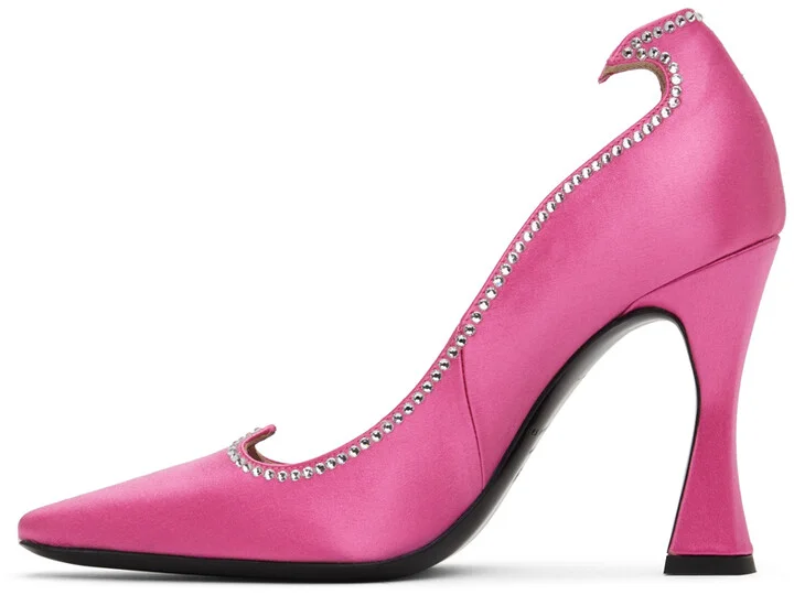 Les Petits Joueurs Pink Taya Heels - Image 3