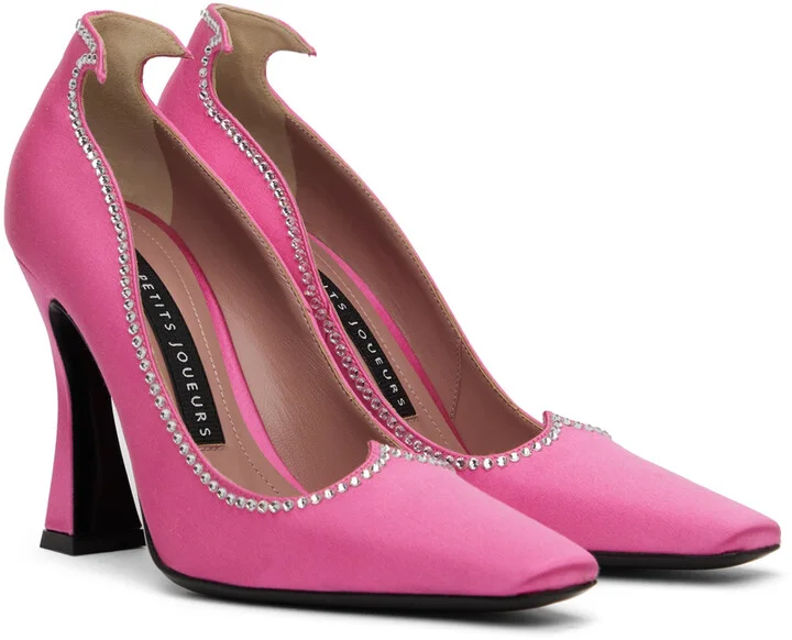 Les Petits Joueurs Pink Taya Heels - Image 4