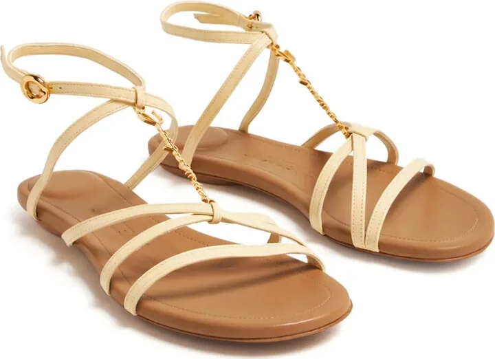 Les sandales Pralu leather sandals - Image 4