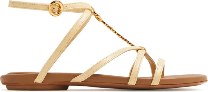 Les sandales Pralu leather sandals