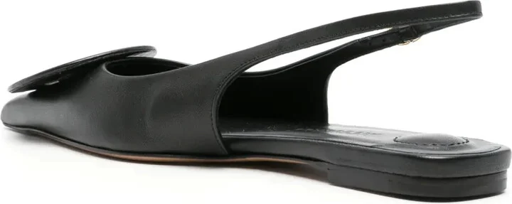 Les Slingbacks Duelo leather ballerina shoes - Image 3