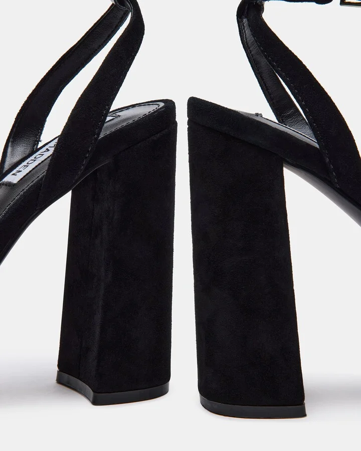 Lessa Black Suede - Image 5