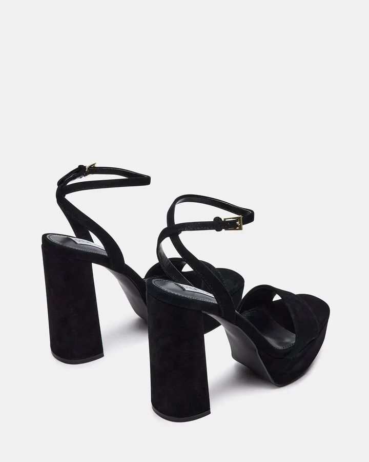 Lessa Black Suede - Image 6