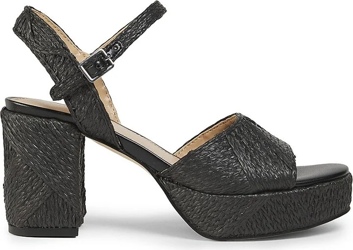 Lessia 75MM Textured Sandals