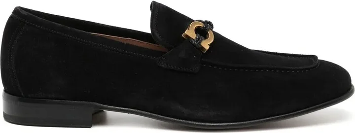 Lester slip-on suede loafers