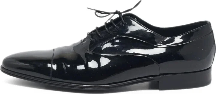 letaher Oxford shoes