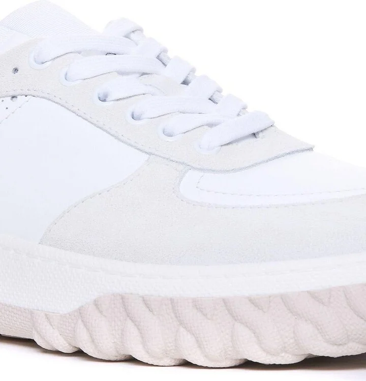 Letterman Panelled Low-top Sneakers - Image 4