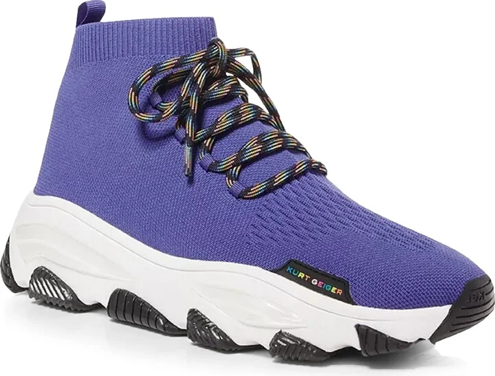 Lettie Knit Lace-Up Sneaker