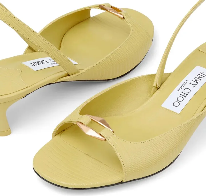 Lev 35mm slingback sandals - Image 5
