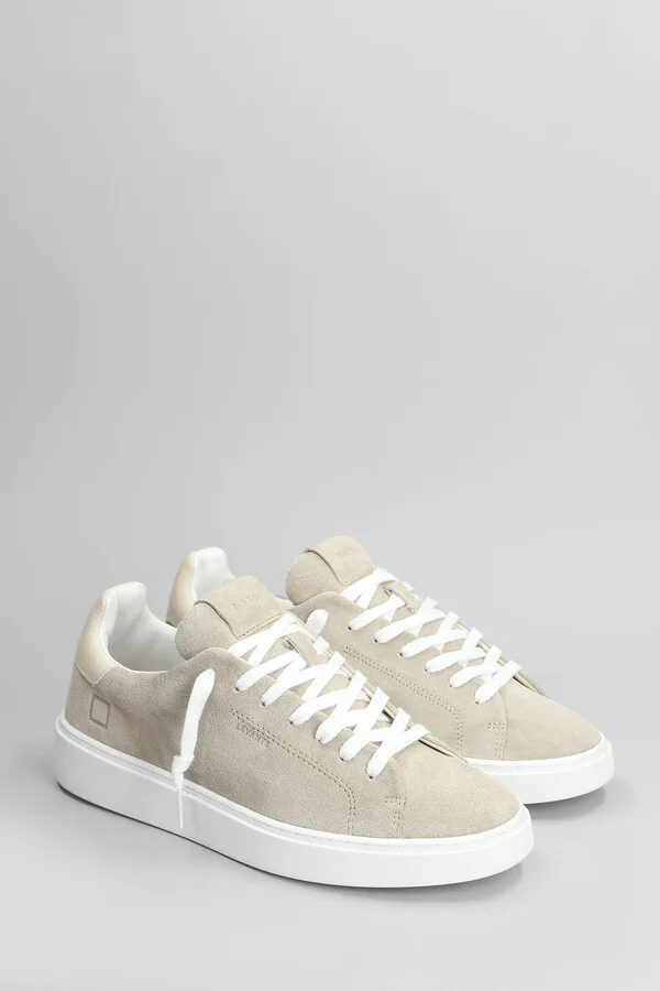 Levante Sneakers In Beige Suede - Image 2