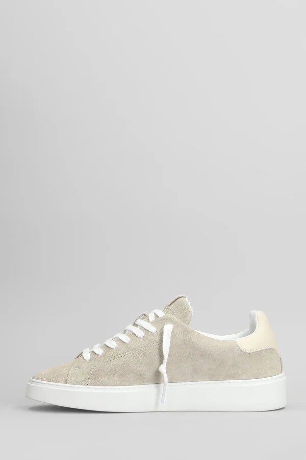 Levante Sneakers In Beige Suede - Image 3